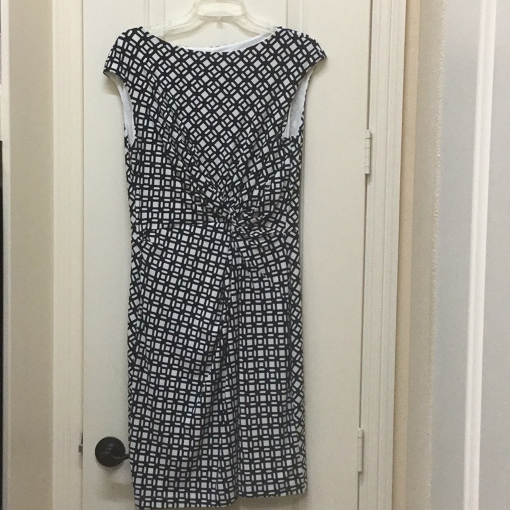 Ralph Lauren Navy/White Sleeveless Dress